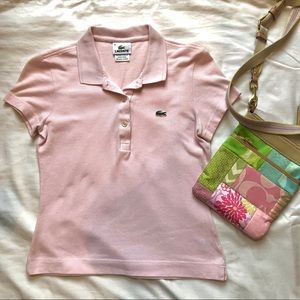 Lacoste Baby Pink Sport Polo